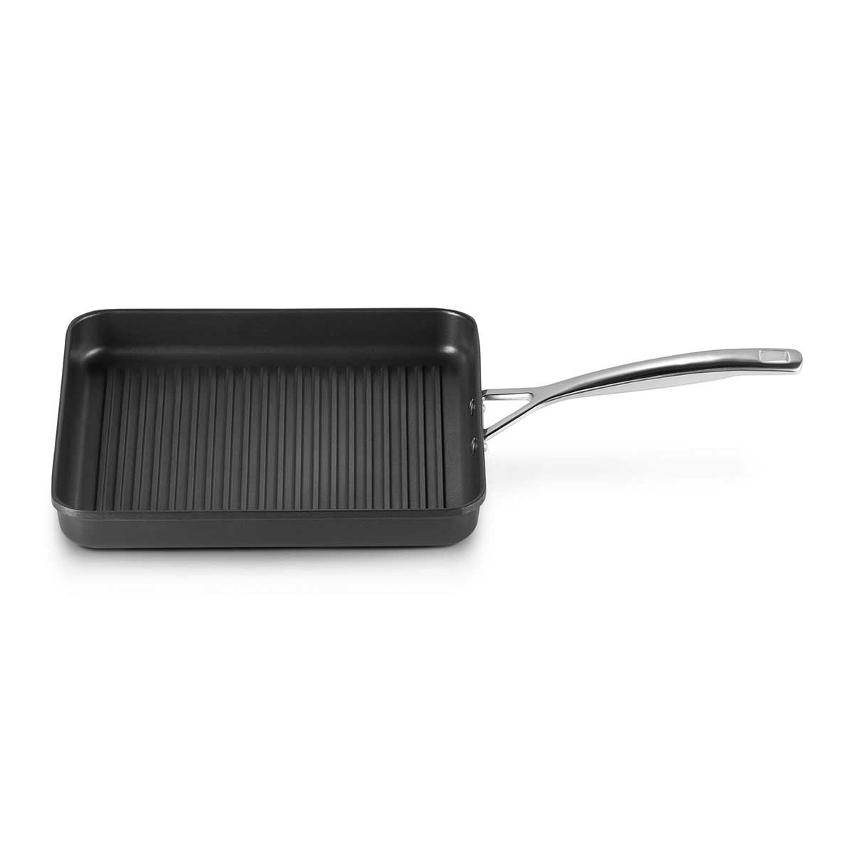 Le Creuset Toughened Non-Stick Square Grill with Long Handle 28cm